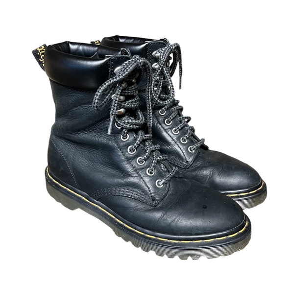 Dr Martens AirWair Boots AW004 Retro Combat - Women’s 7 / Men’s 6 - Picture 4 of 7